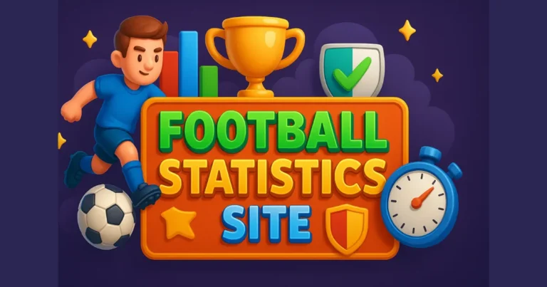Football statistics site